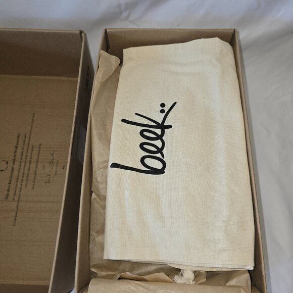 Beek Falcon Leather Ankle Booties in Cognac, Women's Size 6, New in Box $395 - Picture 9 of 10